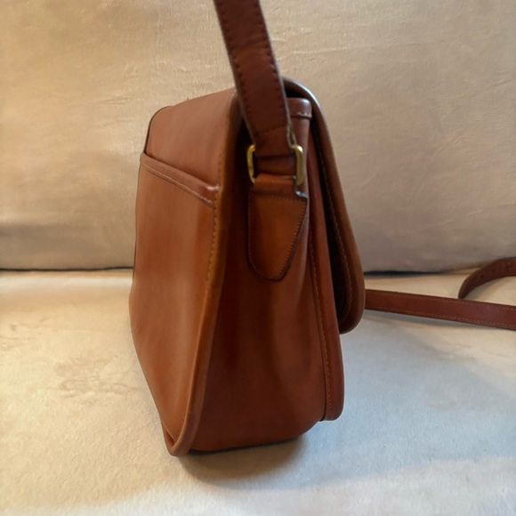 Vintage Coach NYC British tan city bag - Picture 5 of 13